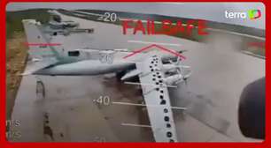 Ucrânia divulga vídeo de ataque que destruiu dezenas de aviões russos em base militar na Sibéria