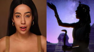 Influencer vira Cleópatra com make absurda; veja transformação