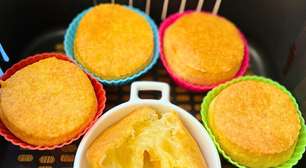 Pão de queijo fácil na airfryer: douradinho e sem enrolar