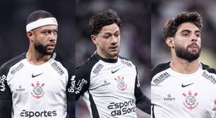 Trio ofensivo do Corinthians vive ano de ausências e atuou em apenas 20% da temporada de 2025