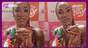 Ex-BBB Aline Patriarca estreia no 'São João da Thay' com look amazônico