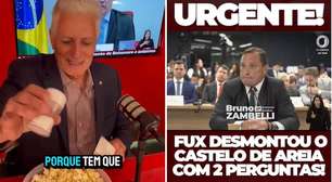 Primeiro dia de depoimento no STF tem petista comendo pipoca e bolsonarista fazendo cortes com Fux