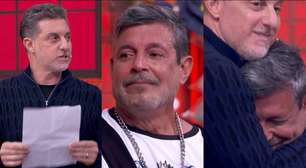 Luciano Huck revela carta de Alexandre Frota e faz o famoso chorar: 'Para não morrer de fome'