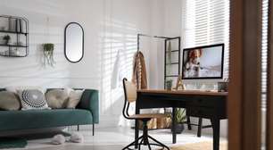 4 dicas para integrar o home office à sala de estar