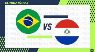 Brasil x Paraguai: prováveis escalações, arbitragem, onde assistir e retrospecto