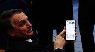 Selfie e corações: veja a troca de mensagens entre Bolsonaro e Michelle durante interrogatório no STF