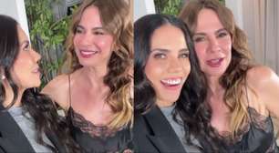 Acabou a rixa: Gimenez abre sua cobertura luxuosa para receber Daniela Albuquerque