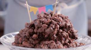 Pé de Moleque de Chocolate