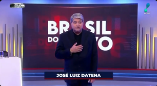 Datena desabafa sobre 'período ruim na carreira' em estreia na RedeTV: 'Não esperava'