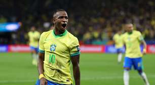 Com gol de Vinicius Jr., Brasil derrota o Paraguai e garante vaga na Copa do Mundo 2026