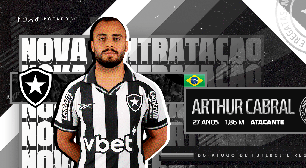 Ceará receberá percentual de venda de Arthur Cabral ao Botafogo; confira valor
