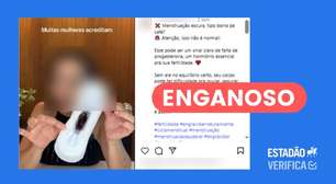 Menstruação cor de 'borra de café' é comum, e não necessariamente indica deficiência hormonal