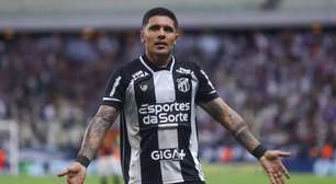 "Sombra" de Galeano, atacante do Ceará atrai interesse do futebol argentino e pode deixar o clube na próxima janela de transferências