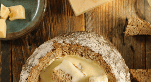 Fondue de queijo, sem panela especial, para 2: romântico