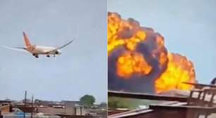 Avião da Air Índia cai no noroeste do país com 242 pessoas a bordo