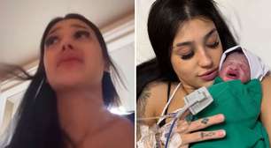 Como está a filha de Bia Miranda? Gato Preto tentou tomar a bebê após agressão