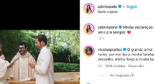Sabrina Sato, Fátima Bernardes, Eliezer, Nicolas Prattes: veja as declarações de amor das celebridades neste Dia dos Namorados