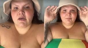 Magra e loira! Resultado da bariátrica de Thais Carla choca: 'Não pode ser'