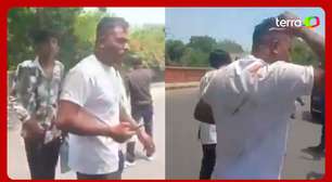 Vídeo mostra homem que teria sobrevivido à queda de avião deixando local do acidente na Índia