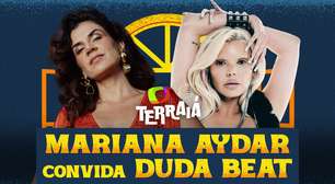 Mariana Aydar convida Duda Beat para subir no palco do Terraiá; assista ao show