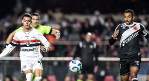 Vasco vence o São Paulo no Brasileirão