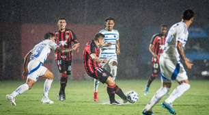 ATUAÇÕES ENM: Com fortes chuvas em Salvador, Vitória empata com o Cruzeiro mesmo com um jogador a mais; veja notas