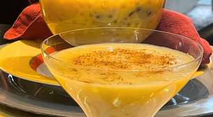 Sagu da roça com milho e leite de coco: doce fácil e cremoso