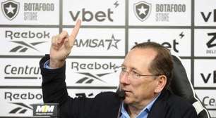 Textor rebate Artur Jorge por declarações sobre saída do Botafogo: 'Pare de falar'