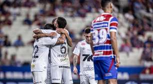 Santos vence o Fortaleza na Arena Castelão e deixa zona de rebaixamento