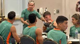Soteldo se apresenta ao Flu e reencontra Renato; Veja o vídeo