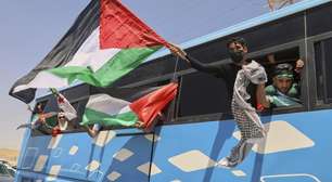 Caravana pró-Palestina saindo da Tunísia é retida na Líbia e na saída do Cairo