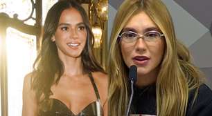 'Elegância de quem nunca vai depor em CPI de Bet': Bruna Marquezine REINA em desfile de Sasha e web alfineta Virgínia