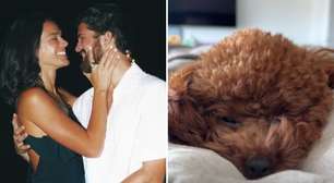 Voltaram? João Guilherme e Bruna Marquezine postam foto do mesmo cachorro