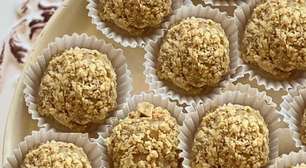 Brigadeiro de paçoca fácil e cremosão: perfeito pro arraiá