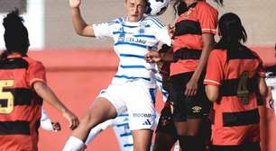 Líder Cruzeiro empata com lanterna Sport pelo Brasileirão feminino