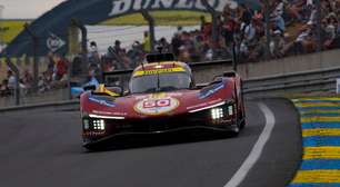 Le Mans: Ferrari assume as três primeiras posições na Hypercar