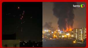 Vídeos mostram sistema de defesa iraniano interceptando mísseis em Teerã