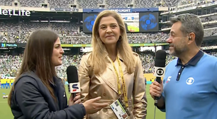 Leila Pereira se emociona com presença do Palmeiras no Mundial: 'Vitória das mulheres'