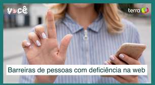 Metade das pessoas com deficiência enfrenta barreiras na internet