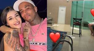 Gato Preto surge com loira misteriosa e faz trisal em motel: 'Gosto da fartura'