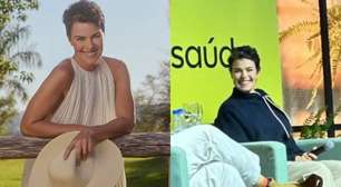 Ana Paula Arósio faz aparição no Brasil e fala sobre autocuidado