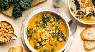 5 sopas ricas em proteínas para o almoço de segunda-feira