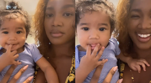 Iza publica vídeo de Nala na frente das câmeras: "Não se aguenta"