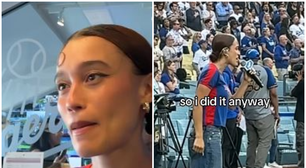 Cantora descumpre regra e canta hino dos EUA em espanhol em protesto: 'Orgulho de mim'
