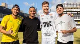 Youtuber que vestiu camisa do Santos é eleito o mais influente do mundo