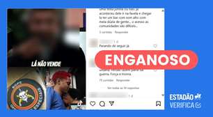 Herus foi baleado perto de padaria; vídeo engana ao afirmar que não havia comércio no local