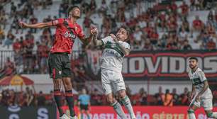 Ataque do Coritiba passa em branco outra vez e números preocupam Mozart: "ano atípico"