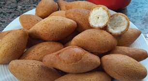 Bolinho de polvilho com 3 ingredientes super fácil de fazer e fica delicioso