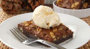 Brownie de creme de avelã com nozes: a sobremesa fácil de fazer