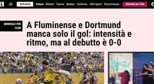 Confira a repercussão internacional do empate entre Fluminense e Dortmund